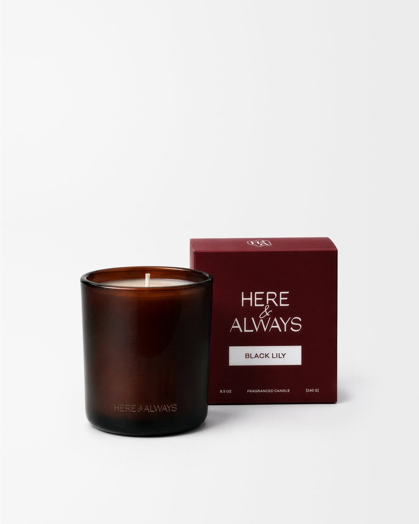 Here & Always Black Lily Candle Candle | Here & Always