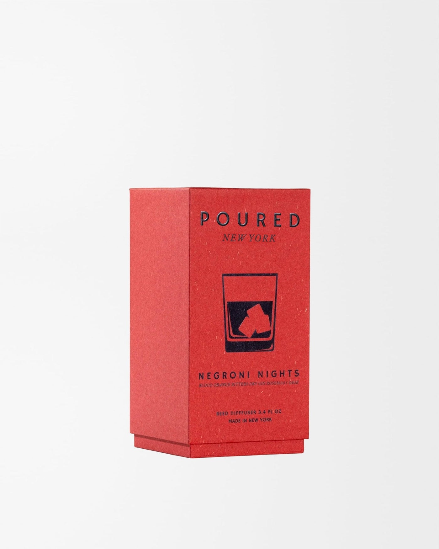 Poured New York Negroni Nights Reed Diffuser Reed Diffuser | Here & Always