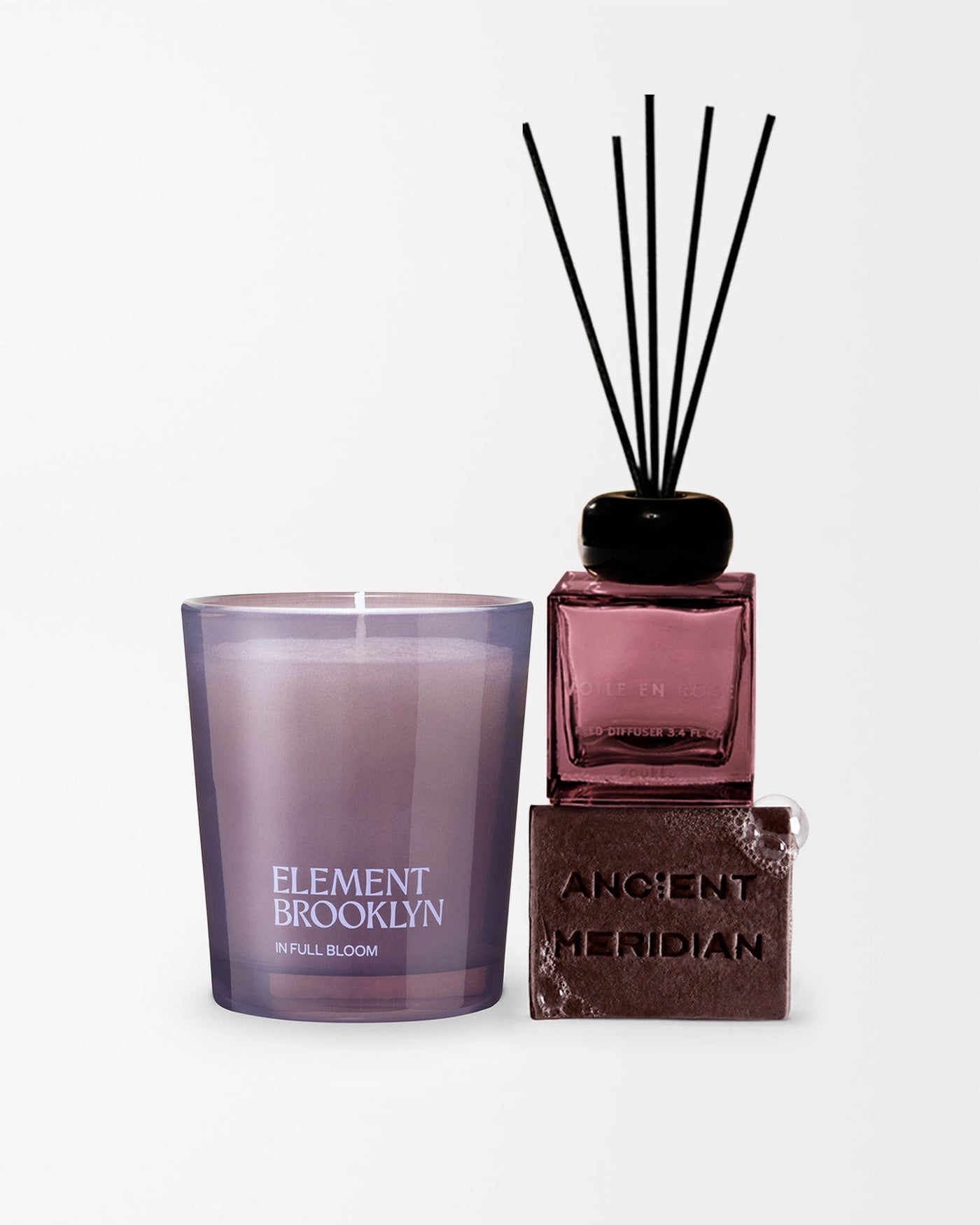 Here & Always Violet Voile Ritual Trio Gift Set | Here & Always