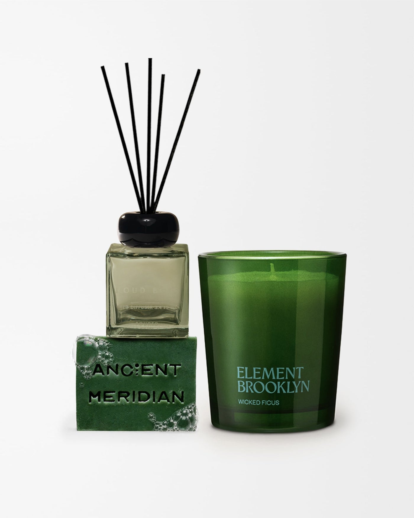 Here & Always Wicked Moss Ritual Trio Gift Set | Here & Always
